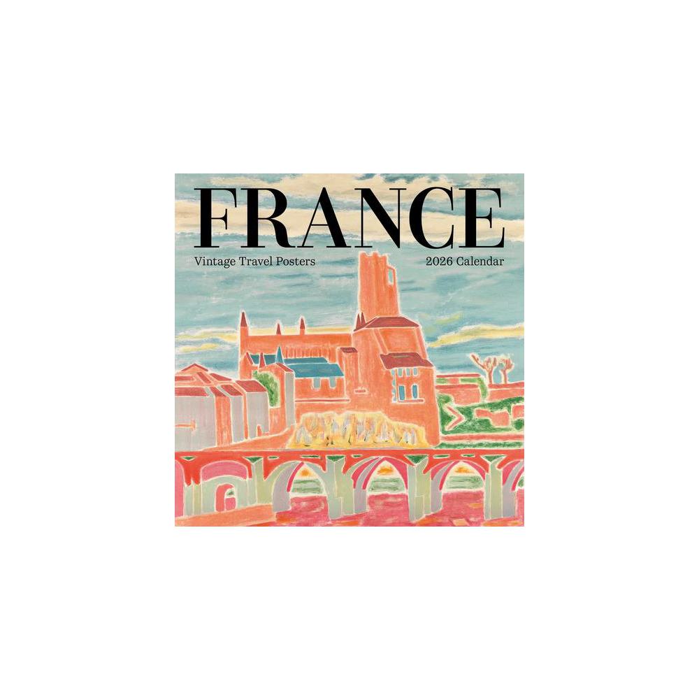 Pomegranate, Calendars, Art & School, 2026, Wall style, France, Vintage Travel Posters, 941884